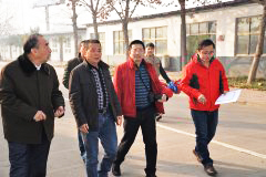 重庆136地质队领导考察河北永明地质