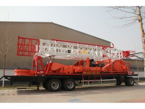SPT-1500 Trailer-mounted water well drilling rig